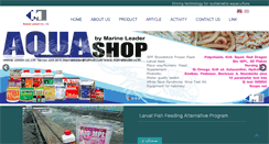 Desktop Screenshot of marineleader.co.th